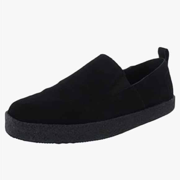 Toms Men\'s Lowden Black Suede Slip-on Shoes main image 6